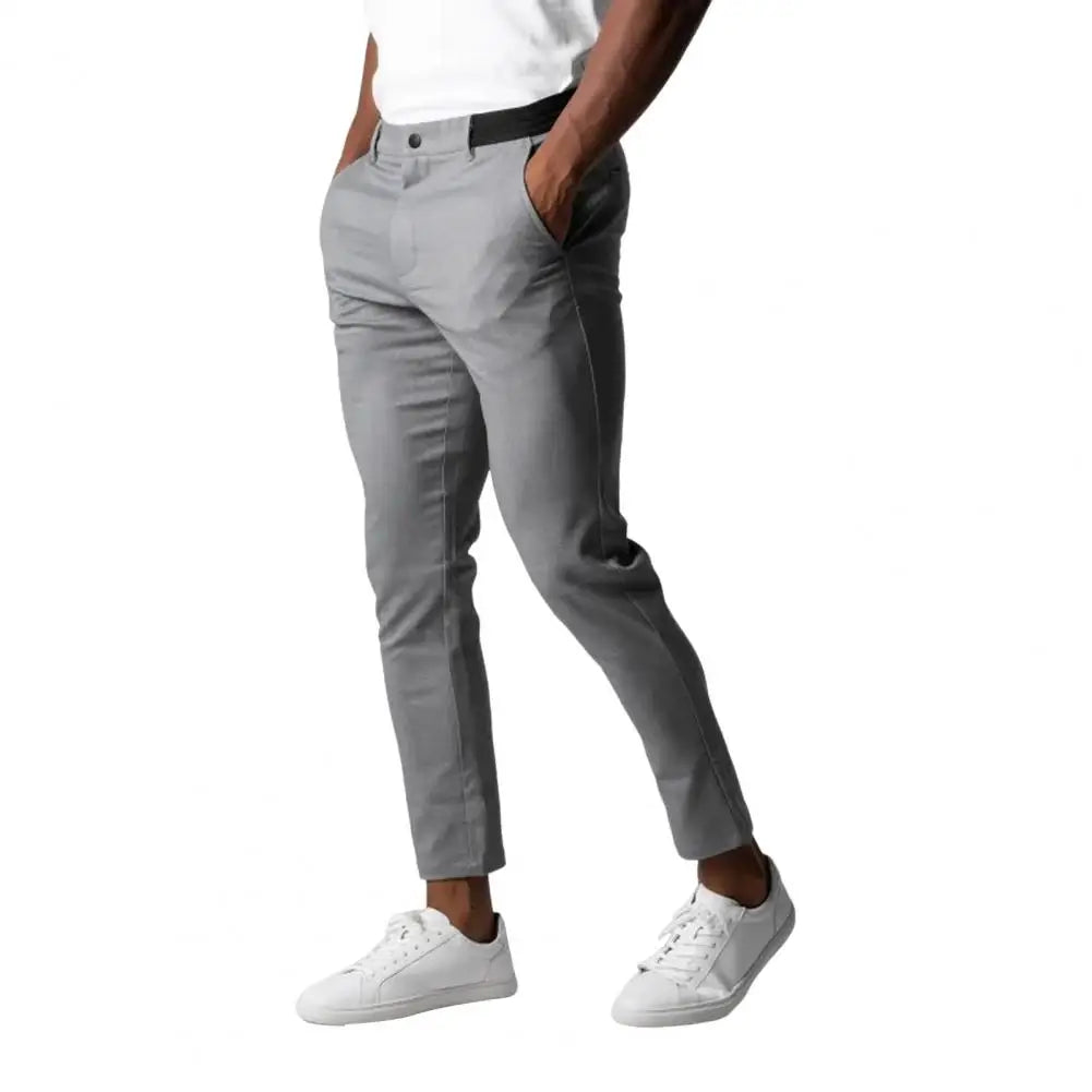 Comfort Fit Elastic Waist Pants