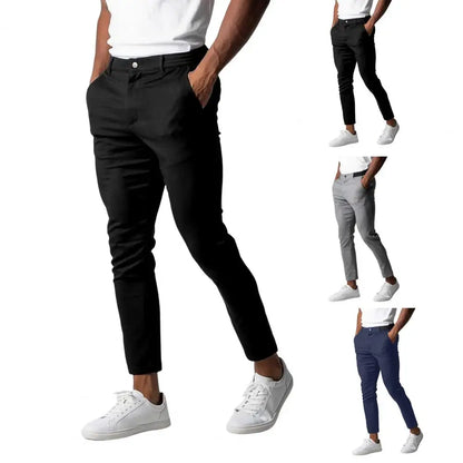 Comfort Fit Elastic Waist Pants