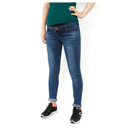 Pregnancy Denim Pant with Insert Panel